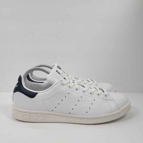 Adidas Stan Smith Men's White Navy Casual Sneakers M20325 US Size 11 - Picture 1 of 8